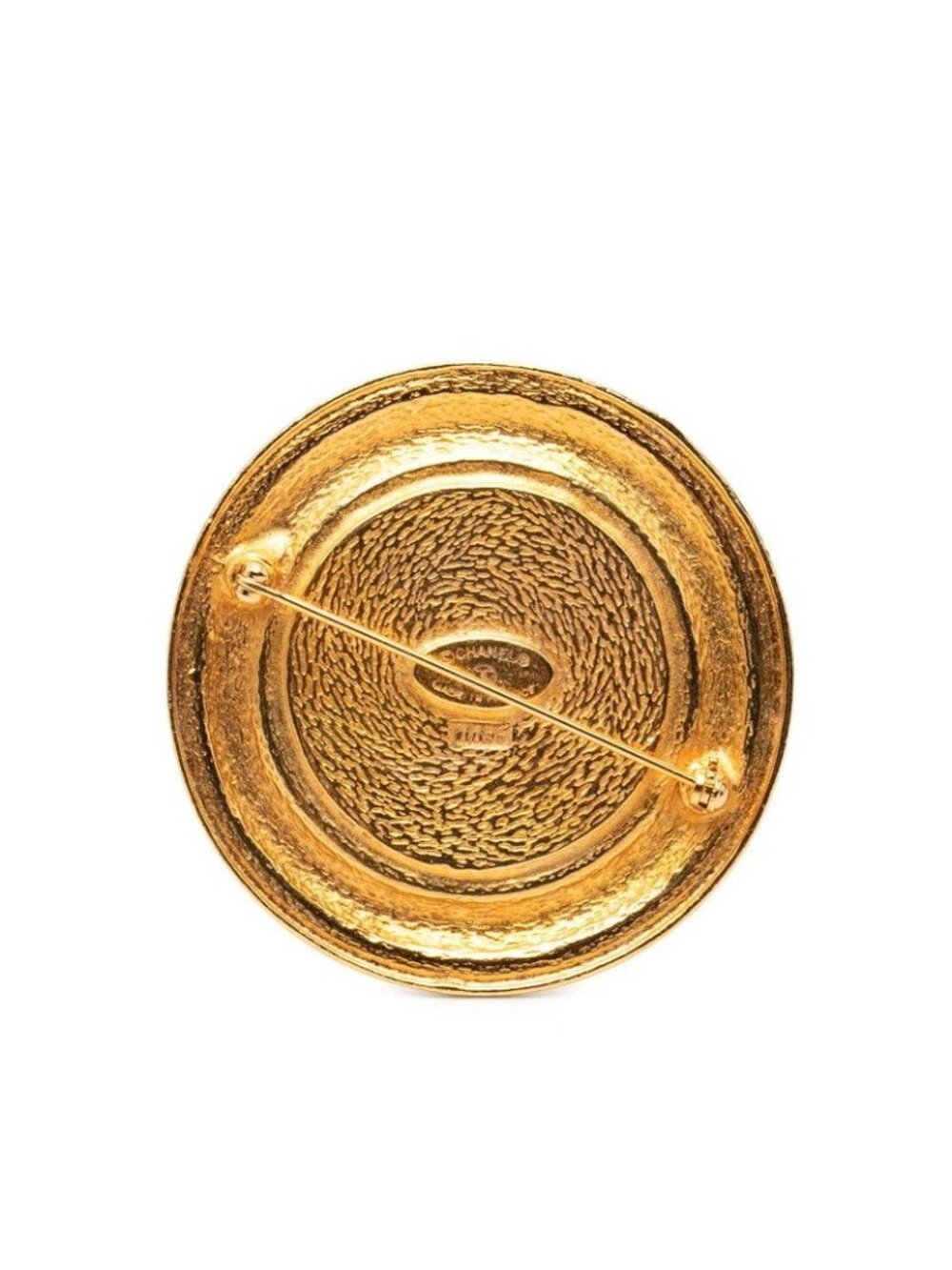 Chanel 31 Rue Cambon Vintage Brooch Gold Plated - Picture 2 of 4
